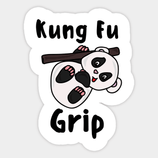 Kung fu grip Sticker